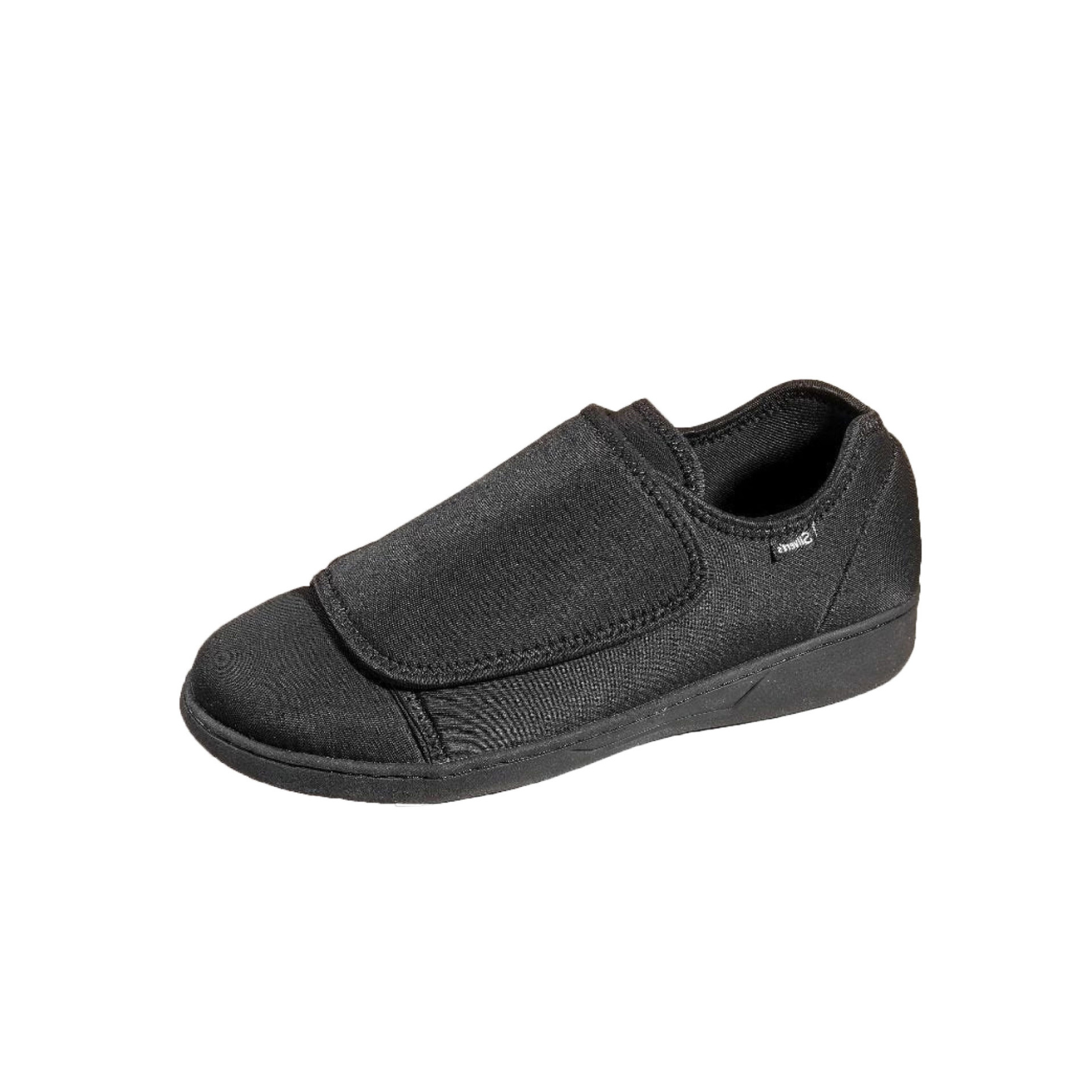 Men's Extra Wide Comfort Step Shoes - Easy Touch - Swollen Feet - Black