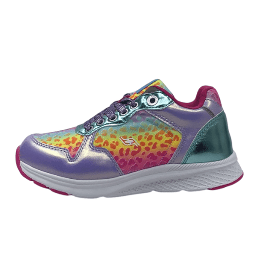 June Adaptive Excursion Candy Leopard Wide Kids Shoe