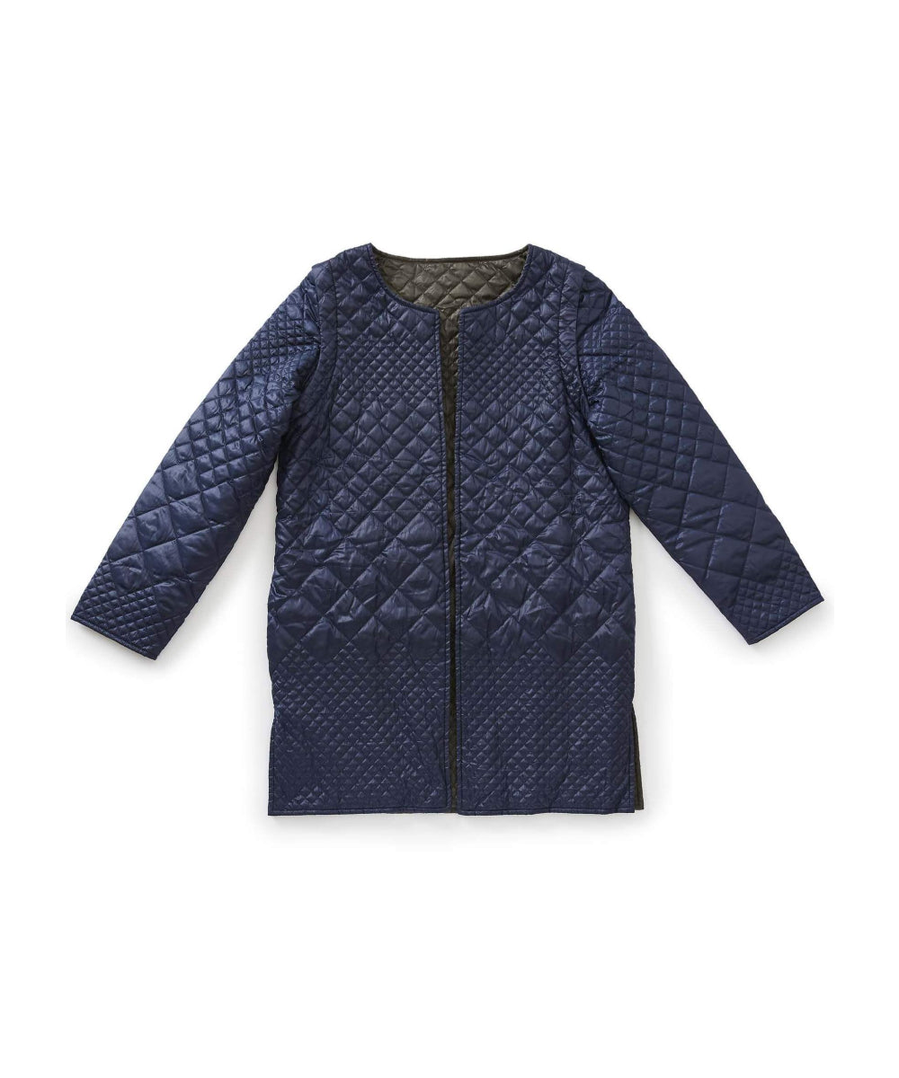 Navy blue hot sale quilted jacket