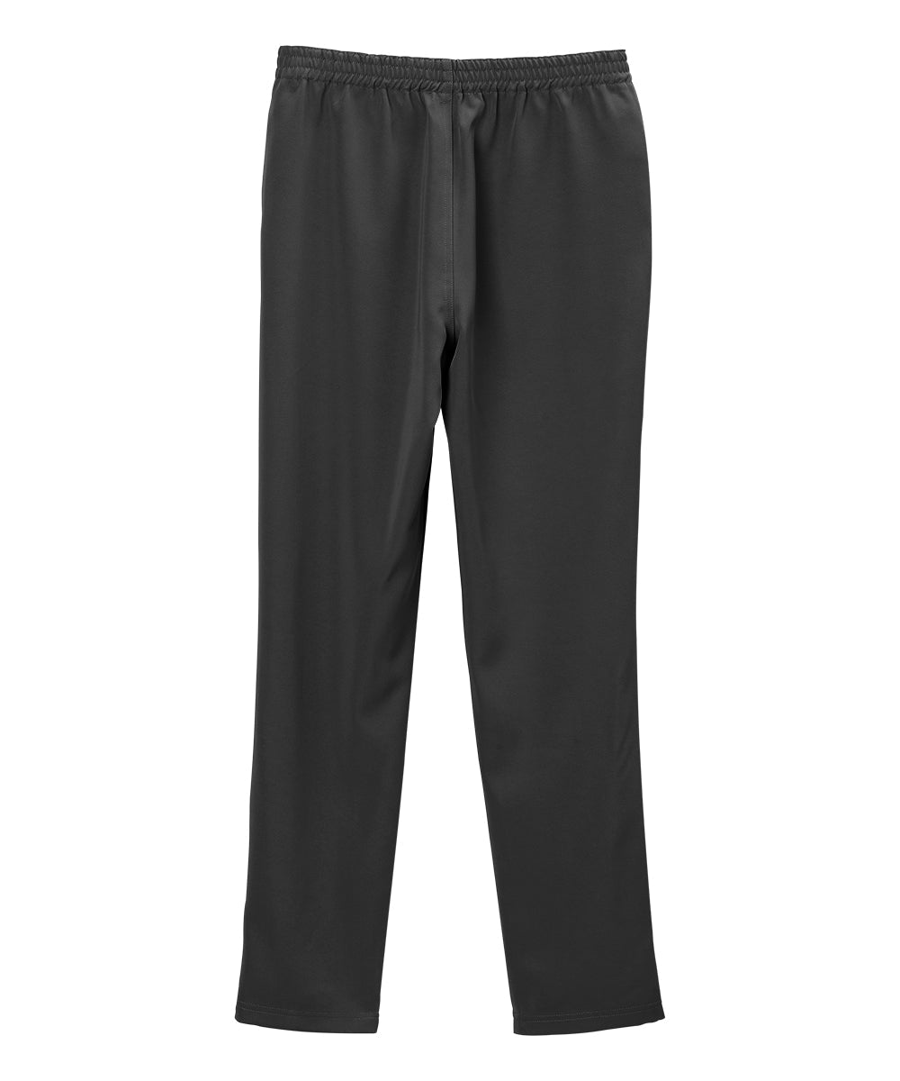 Women's Basic Editions Black Zipper Accent Stretch Pants Sizes