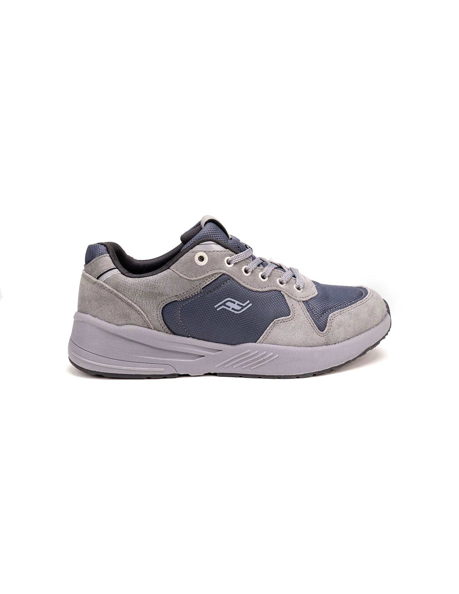 Men's Lightweight Cushioned Shoes with Rear Zipper Access