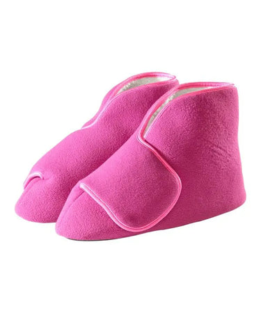 Women's fleece clearance bootie slippers